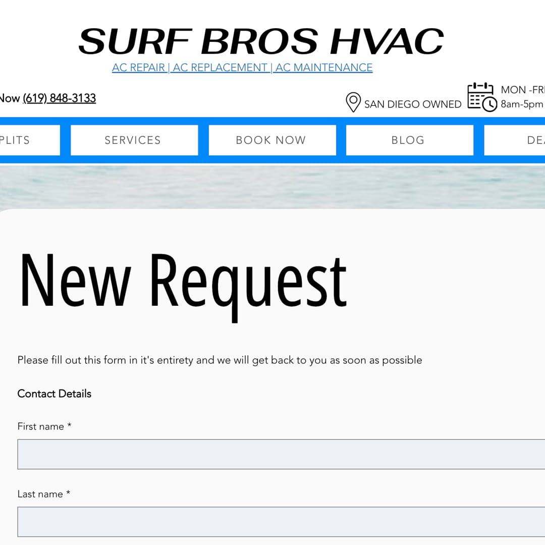 Comparison of conversion pathways showing a high-friction booking form